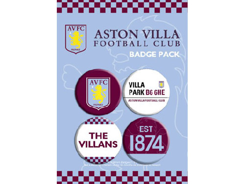 Aston Villa Birmingham badge set