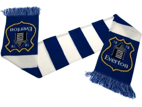 Everton Liverpool scarf
