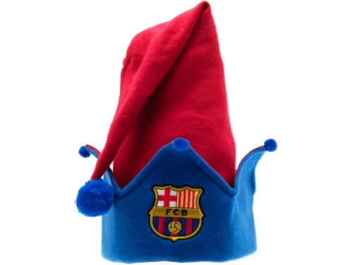FC Barcelona christmas hat