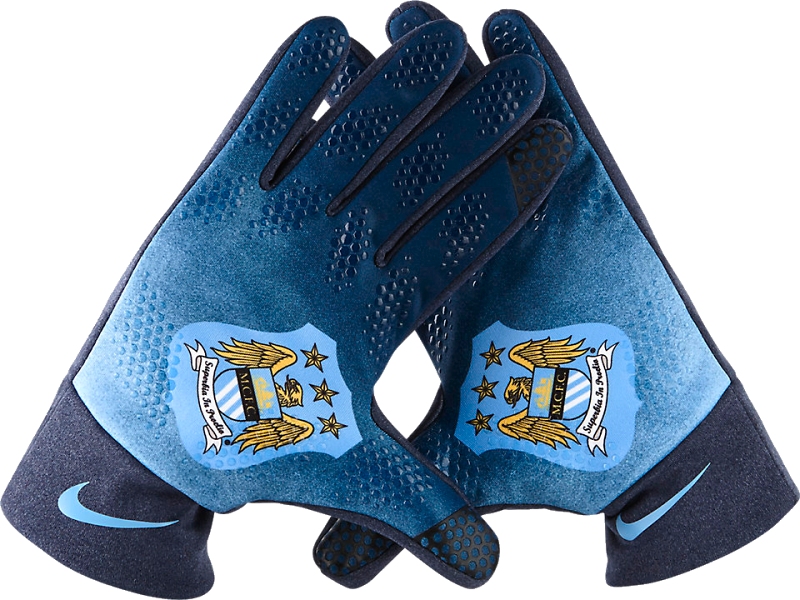 Manchester City Nike gloves