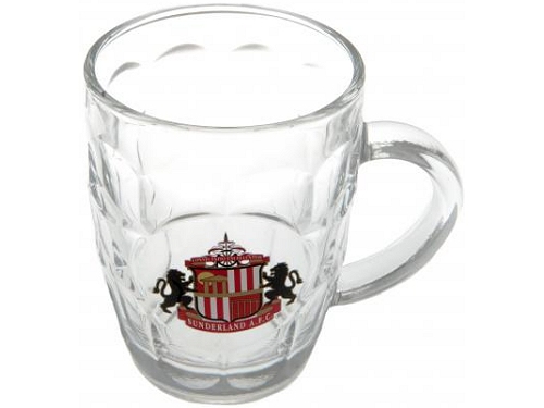 Sunderland FC glass tankard