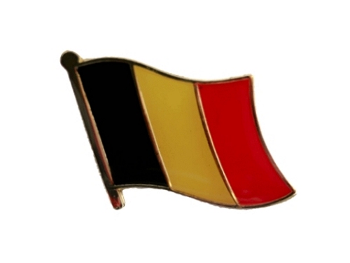 Belgium pin badge