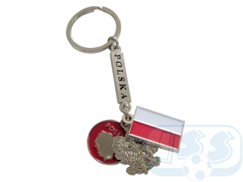 Poland keychain