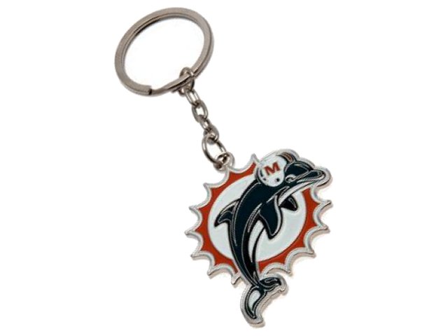 Miami Dolphins keychain
