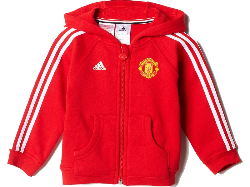Manchester United Adidas kids sweat-jacket