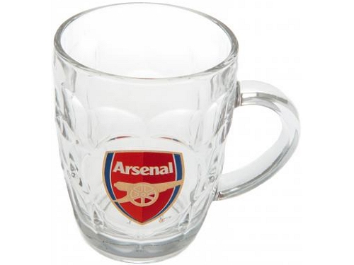 Arsenal London glass tankard