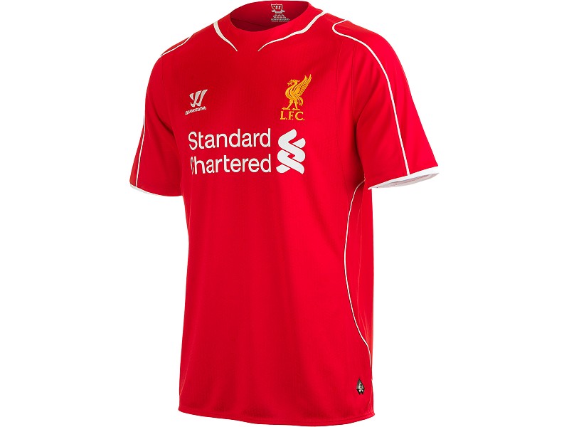 Liverpool FC Warrior kids jersey