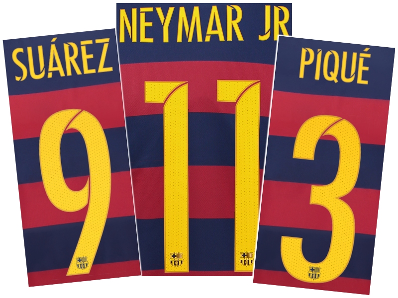 FC Barcelona jersey printing