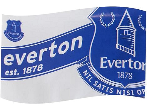 Everton Liverpool flag