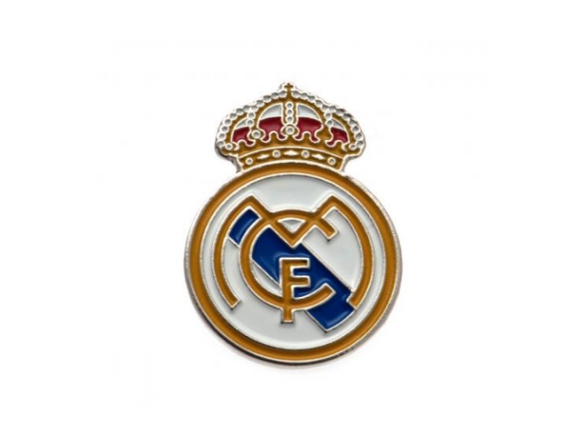 Real Madrid pin badge