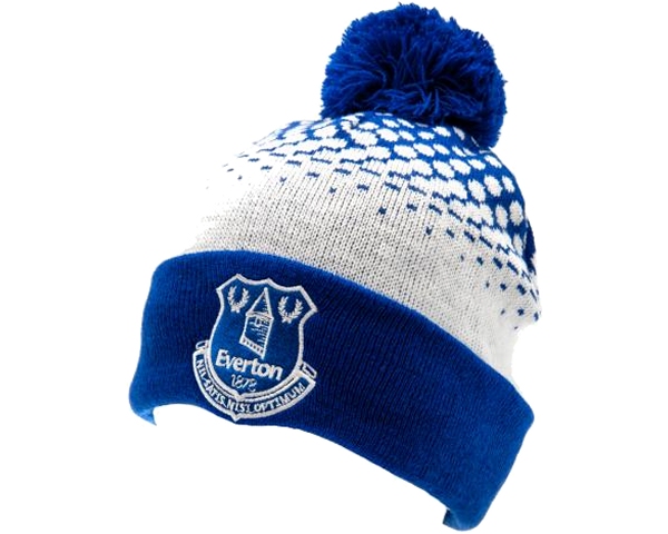 Everton Liverpool winter hat