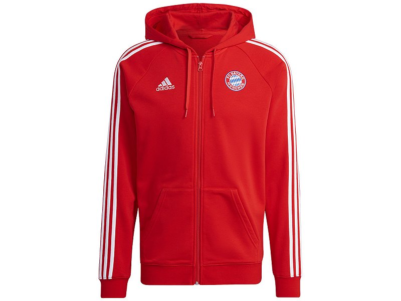 : Bayern Munich Adidas sweat-jacket with hood