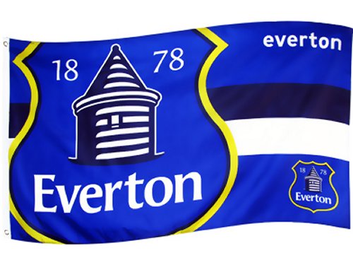 Everton Liverpool flag