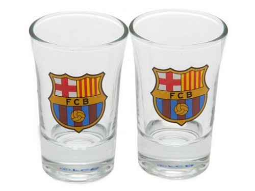 FC Barcelona shot glasses