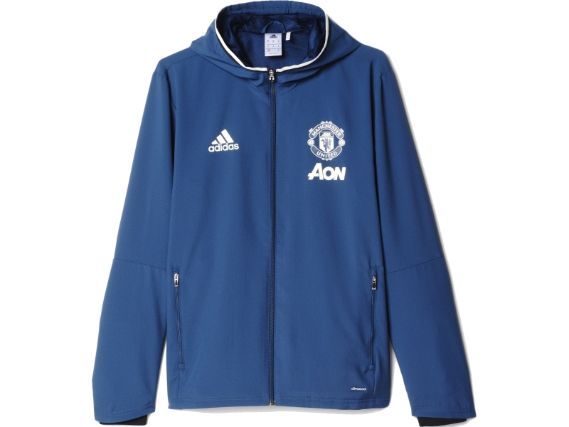 Manchester United Adidas sweat-jacket with hood