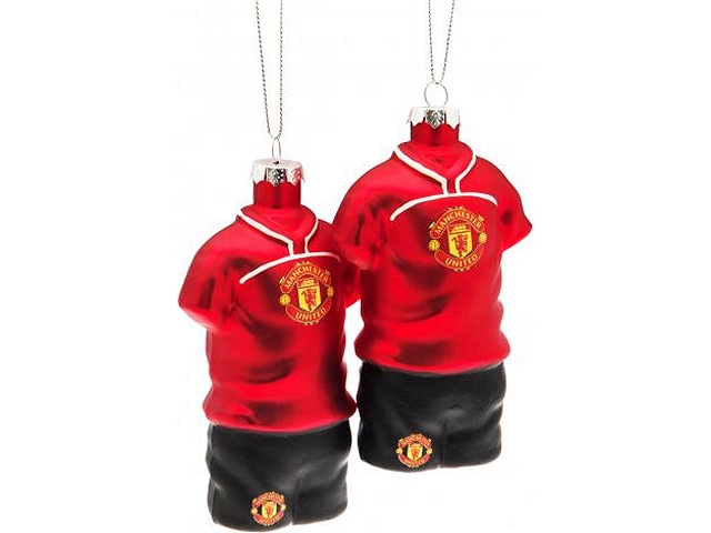 Manchester United Christmas baubles