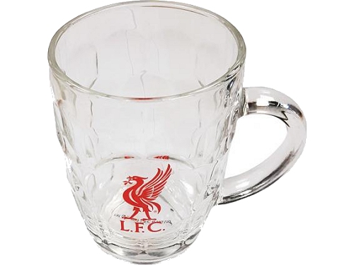 Liverpool FC glass tankard