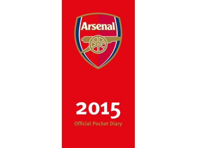 Arsenal London pocket diary