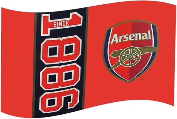 Arsenal London flag