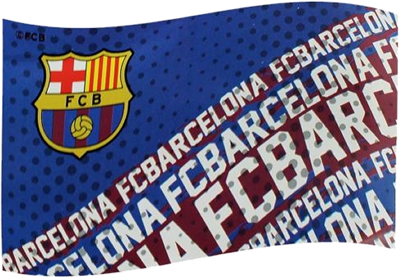 FC Barcelona flag