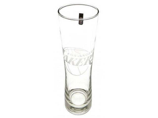 LA Lakers beer glass