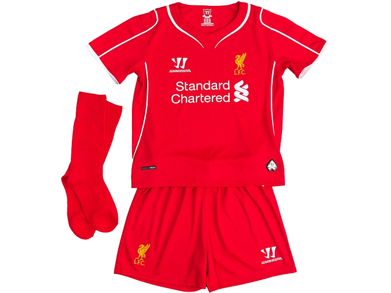 Liverpool FC Warrior infants kit