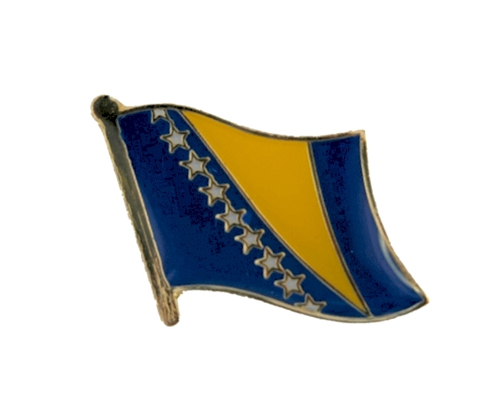 Bosnia and Herzegovina pin badge