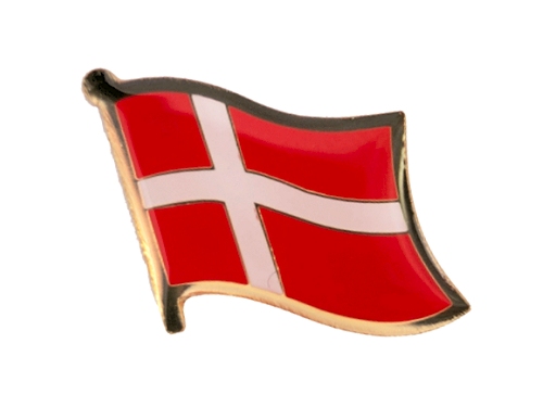 Denmark pin badge
