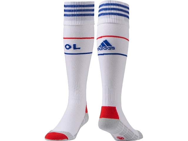 Olympique Lyon Adidas soccer socks